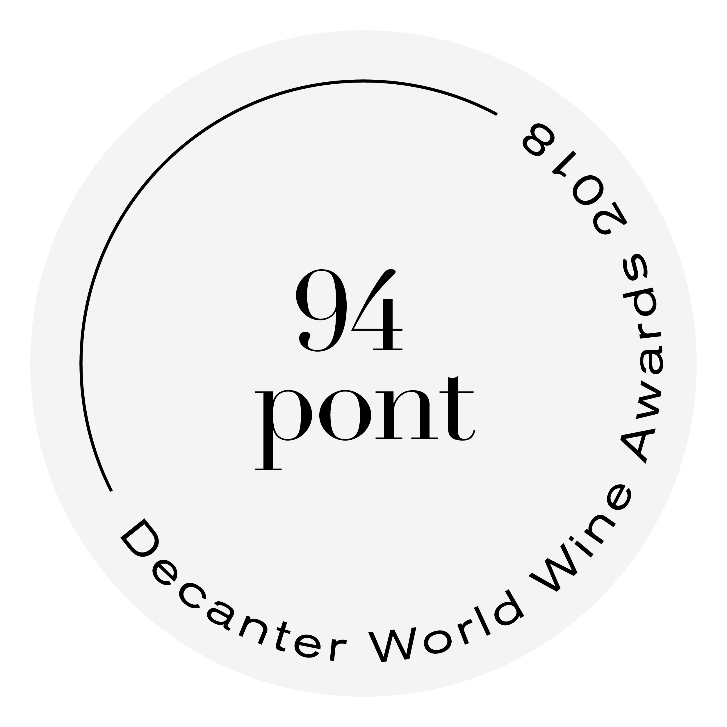 DECANTER 94 PONT 2018