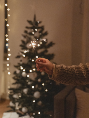 karácsonyi élmény, fa, ajándék