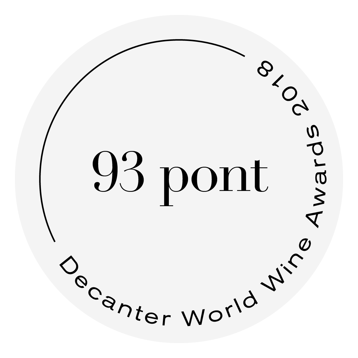 decanter verseny 2018 pontszám 93