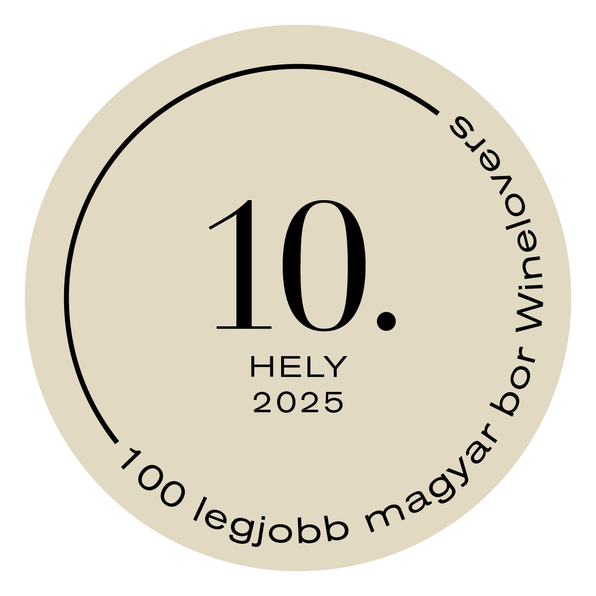 winelovers top100 díj