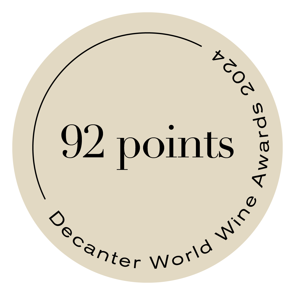 decanter 2024 borverseny pontszám 92